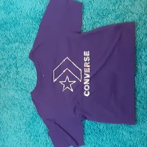 Converse crop top